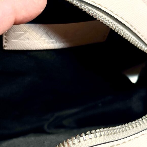 Zara Small Round Beige Handbag Metallic Handle, Chain Strap, Sculptural Mini bag - Picture 11 of 16